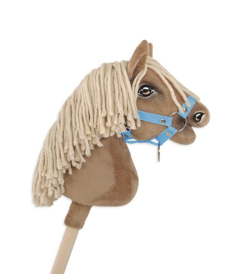 Kantar dla konia Hobby Horse A4 zapinany mały - błękitny Kantar dla konia Hobby Horse A4 zapinany mały - błękitny