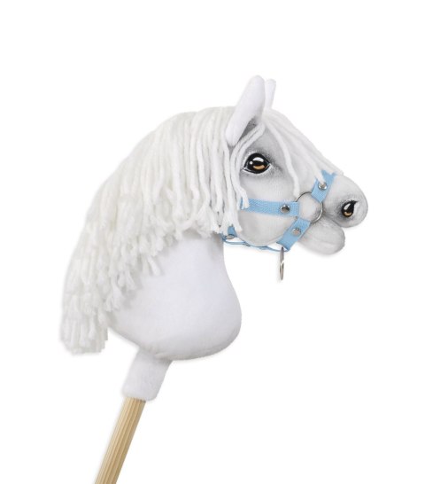 Kantar dla konia Hobby Horse A4 zapinany mały - błękitny Kantar dla konia Hobby Horse A4 zapinany mały - błękitny
