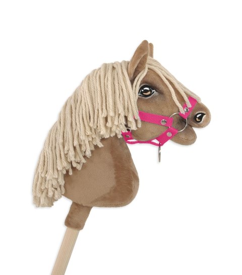 Kantar dla konia Hobby Horse A4 zapinany mały - ciemny różowy Kantar dla konia Hobby Horse A4 zapinany mały - ciemny różowy