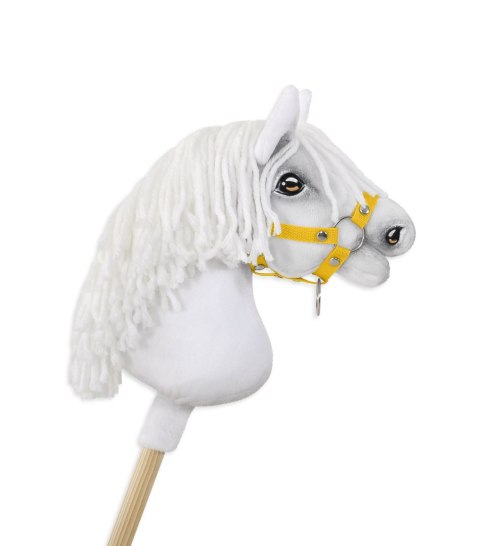 Kantar dla konia Hobby Horse A4 zapinany mały - żółty Kantar dla konia Hobby Horse A4 zapinany mały - żółty
