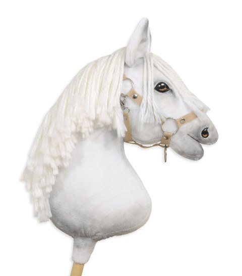 Kantar regulowany dla konia Hobby Horse A3 - beżowy Kantar regulowany dla konia Hobby Horse A3 - beżowy