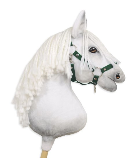 Kantar regulowany dla konia Hobby Horse A3 - butelkowa zieleń Kantar regulowany dla konia Hobby Horse A3 - butelkowa zieleń