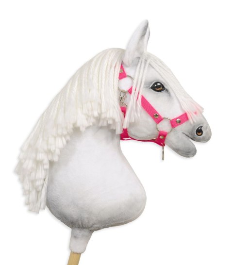 Kantar regulowany dla konia Hobby Horse A3 - ciemny różowy Kantar regulowany dla konia Hobby Horse A3 - ciemny różowy