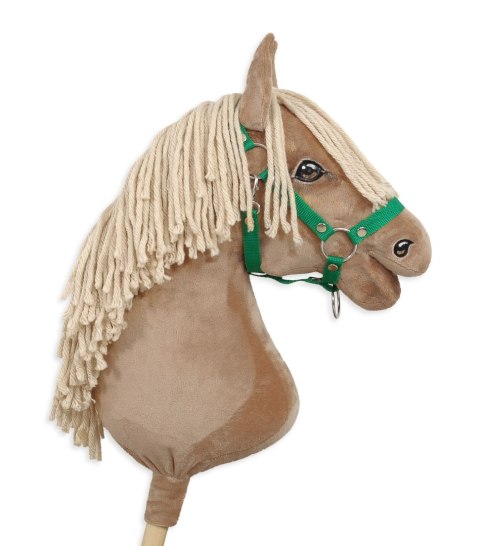 Kantar regulowany dla konia Hobby Horse A3 - zielony Kantar regulowany dla konia Hobby Horse A3 - zielony