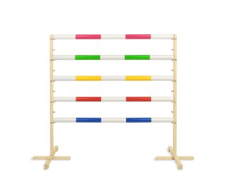 Przeszkoda skokowa do Hobby Horse 120cm, belka czerwona