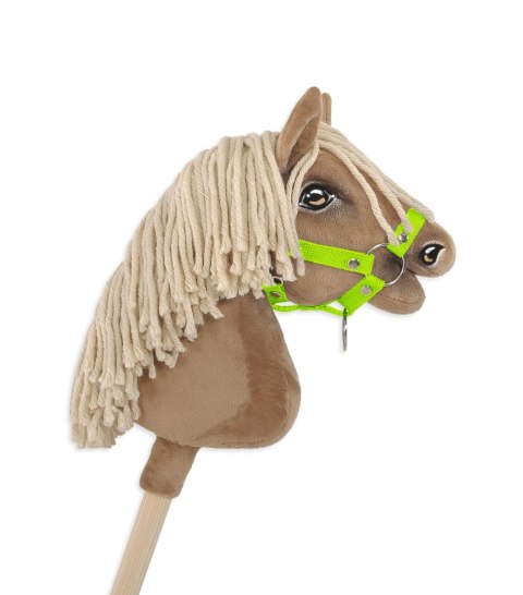 Kantar dla konia Hobby Horse A4 zapinany mały - neon green Kantar dla konia Hobby Horse A4 zapinany mały - neon green