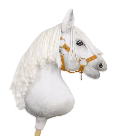Kantar regulowany dla konia Hobby Horse A3 - musztardowy Kantar regulowany dla konia Hobby Horse A3 - musztardowy