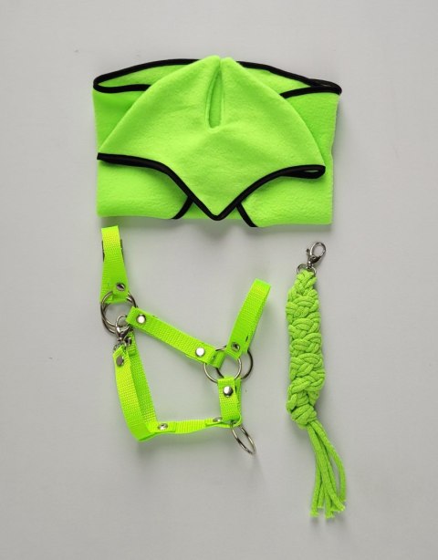 Kantar regulowany dla konia Hobby Horse A3 - neon green Kantar regulowany dla konia Hobby Horse A3 - neon green