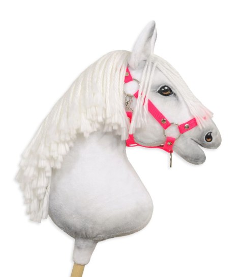 Kantar regulowany dla konia Hobby Horse A3 - neon pink Kantar regulowany dla konia Hobby Horse A3 - neon pink