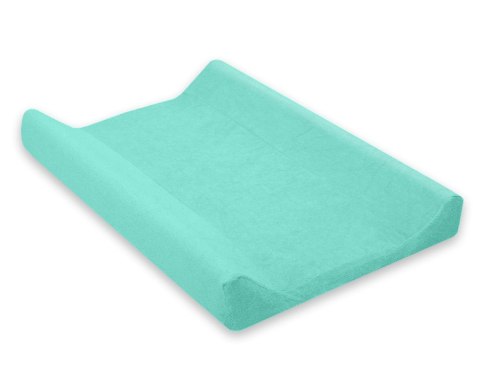 Pokrowiec frotte na przewijak 70x50cm miętowy Pokrowiec frotte na przewijak 70x50cm miętowy