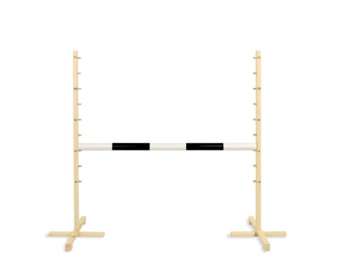 Przeszkoda skokowa do Hobby Horse 120cm belka czarna Przeszkoda skokowa do Hobby Horse 120cm belka czarna