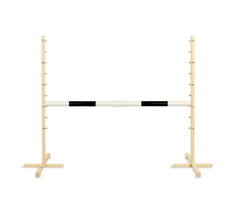 Przeszkoda skokowa do Hobby Horse 160cm, h-120 cm, belka czarna Przeszkoda skokowa do Hobby Horse 160cm, h-120 cm, belka czarna