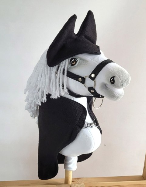 Zestaw dla Hobby Horse A3: derka + nauszniki - czarny Zestaw dla Hobby Horse A3: derka + nauszniki - czarny