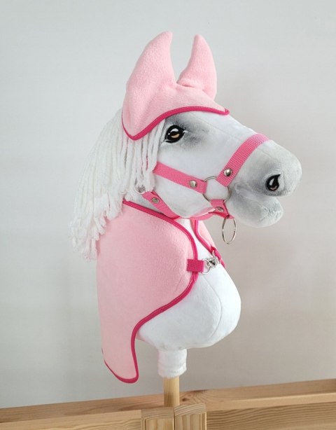 Zestaw dla Hobby Horse A3: derka + nauszniki - jasny różowy Zestaw dla Hobby Horse A3: derka + nauszniki - jasny różowy