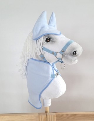 Zestaw dla Hobby Horse A4: derka + nauszniki - jasny niebieski