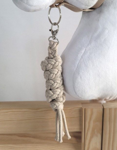 Uwiąz dla Hobby Horse ze sznurka - beżowy Uwiąz dla Hobby Horse ze sznurka - beżowy