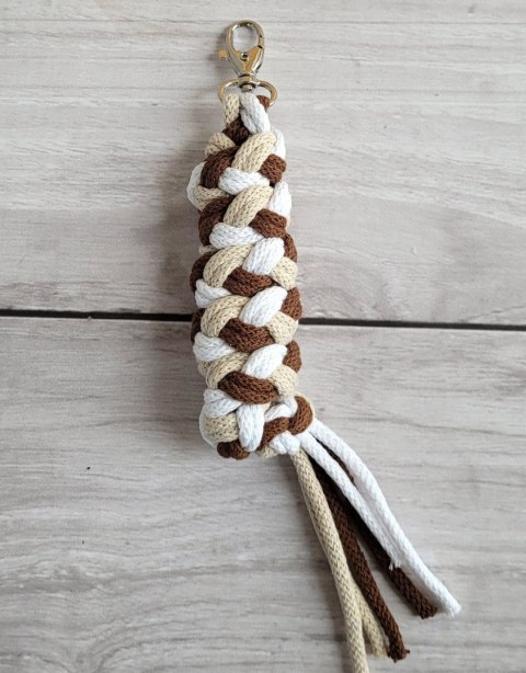 Uwiąz dla Hobby Horse ze sznurka - jasny beż/ brąz/ biały Uwiąz dla Hobby Horse ze sznurka - jasny beż/ brąz/ biały