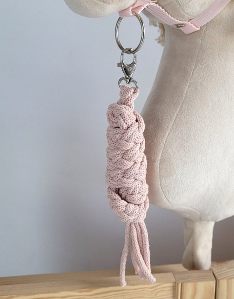 Uwiąz dla Hobby Horse ze sznurka - pudrowy róż Uwiąz dla Hobby Horse ze sznurka - pudrowy róż