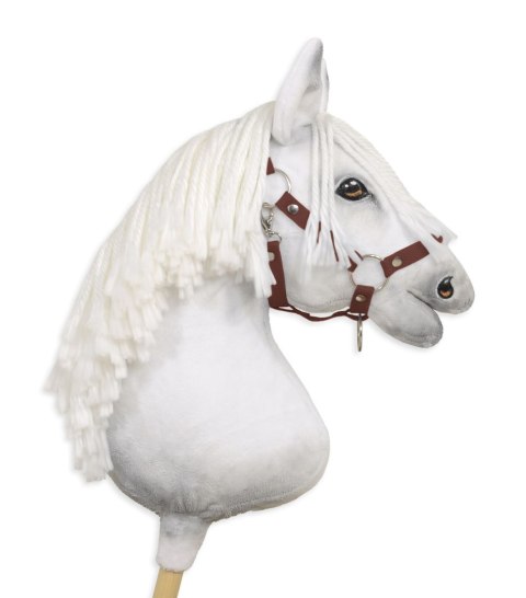 Kantar regulowany dla konia Hobby Horse A3 - brązowy Kantar regulowany dla konia Hobby Horse A3 - brązowy