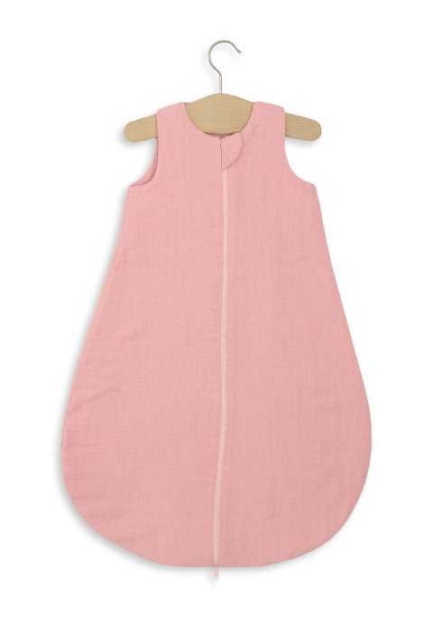 Muślinowy śpiworek dla dzieci zaokrąglony M 6-12 mcy letni TOG 1.0 - pastel pink Muślinowy śpiworek dla dzieci zaokrąglony M 6-12 mcy letni TOG 1.0 - pastel pink