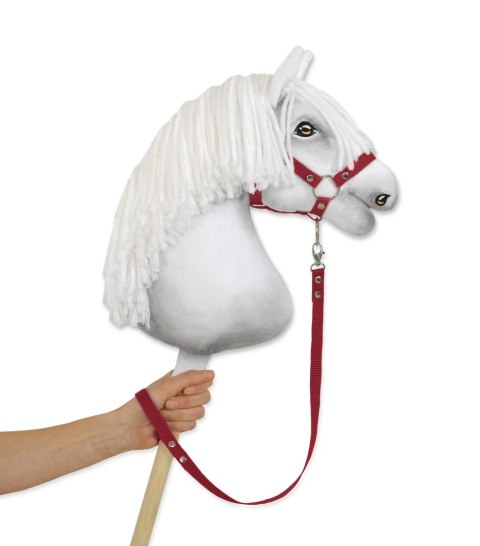 Uwiąz dla Hobby Horse z taśmy - bordowy Uwiąz dla Hobby Horse z taśmy - bordowy