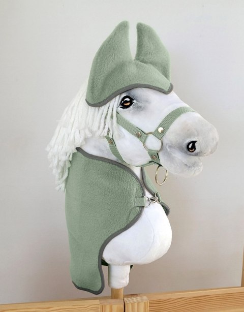 Zestaw dla Hobby Horse A4: derka + nauszniki - szałwia Zestaw dla Hobby Horse A4: derka + nauszniki - szałwia