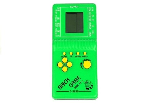 Gra Elektroniczna Tetris Kieszonkowa Zielona Gra Elektroniczna Tetris Kieszonkowa Zielona