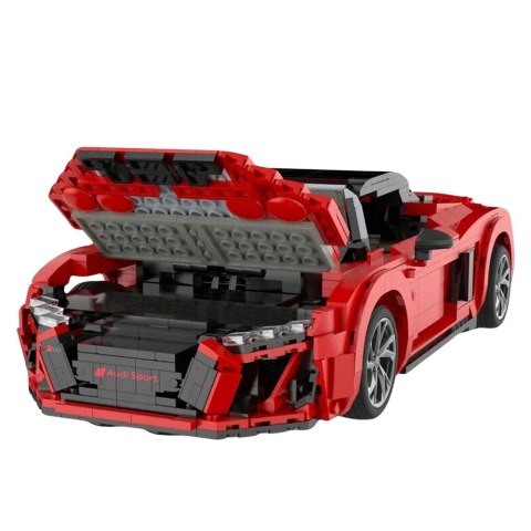 Klocki Konstrukcyjne AutoRC 1:14 Audi R8 Spyder 1440 Elementów Rastar 93800 Klocki Konstrukcyjne AutoRC 1:14 Audi R8 Spyder 1440 Elementów Rastar 93800