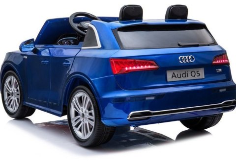 Pojazd na Akumulator Nowe Audi Q5 2-osobowe Niebieskie Lakierowane Pojazd na Akumulator Nowe Audi Q5 2-osobowe Niebieskie Lakierowane
