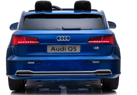 Pojazd na Akumulator Nowe Audi Q5 2-osobowe Niebieskie Lakierowane Pojazd na Akumulator Nowe Audi Q5 2-osobowe Niebieskie Lakierowane