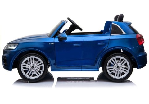 Pojazd na Akumulator Nowe Audi Q5 2-osobowe Niebieskie Lakierowane Pojazd na Akumulator Nowe Audi Q5 2-osobowe Niebieskie Lakierowane