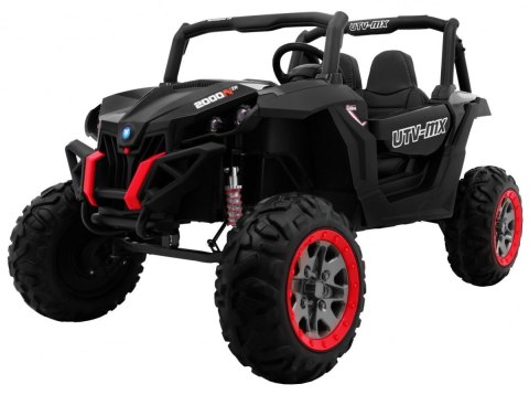 Buggy SuperStar dla dzieci Czarny + MP4 + Napęd 4x4 + Pilot + Bagażnik + LED + Blokada drzwi Buggy SuperStar dla dzieci Czarny + MP4 + Napęd 4x4 + Pilot + Bagażnik + LED + Blokada drzwi