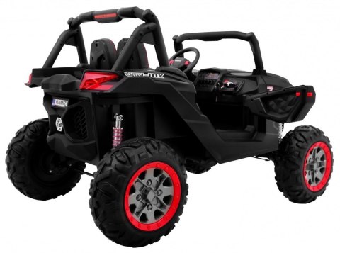 Buggy SuperStar dla dzieci Czarny + MP4 + Napęd 4x4 + Pilot + Bagażnik + LED + Blokada drzwi Buggy SuperStar dla dzieci Czarny + MP4 + Napęd 4x4 + Pilot + Bagażnik + LED + Blokada drzwi