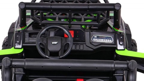 Buggy UTV Terenówka dla dzieci Zielony + Pilot + Bagażnik + Wolny Start + EVA + MP3 LED Buggy UTV Terenówka dla dzieci Zielony + Pilot + Bagażnik + Wolny Start + EVA + MP3 LED