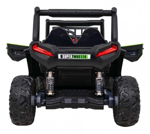 Buggy UTV Terenówka dla dzieci Zielony + Pilot + Bagażnik + Wolny Start + EVA + MP3 LED Buggy UTV Terenówka dla dzieci Zielony + Pilot + Bagażnik + Wolny Start + EVA + MP3 LED