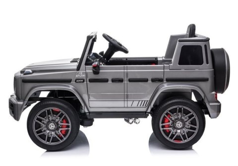Auto na Akumulator Mercedes G63 AMG Srebrny Lakierowany BBH-002 Auto na Akumulator Mercedes G63 AMG Srebrny Lakierowany BBH-002
