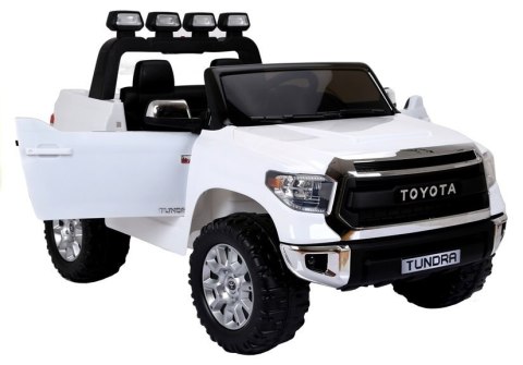 Auto na Akumulator Toyota Tundra Biała Auto na Akumulator Toyota Tundra Biała