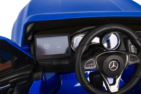 Mercedes Benz X-Class dla dzieci Lakier Niebieski + Pilot + Napęd 4x4 + MP4 + Bagażnik + EVA Mercedes Benz X-Class dla dzieci Lakier Niebieski + Pilot + Napęd 4x4 + MP4 + Bagażnik + EVA
