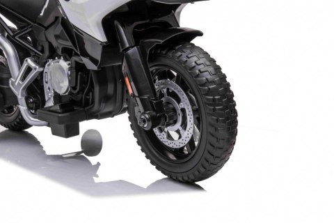 Motor Policyjny BMW F850 GS na akumulator dla dzieci + Kółka pomocnicze + Syrena + Światła + 2 Kufry + Wolny Start Motor Policyjny BMW F850 GS na akumulator dla dzieci + Kółka pomocnicze + Syrena + Światła + 2 Kufry + Wolny Start
