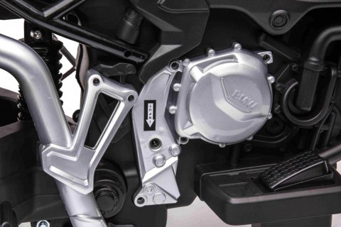 Motor Policyjny BMW F850 GS na akumulator dla dzieci + Kółka pomocnicze + Syrena + Światła + 2 Kufry + Wolny Start Motor Policyjny BMW F850 GS na akumulator dla dzieci + Kółka pomocnicze + Syrena + Światła + 2 Kufry + Wolny Start