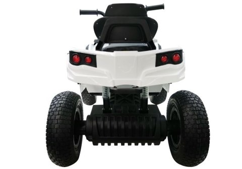 Quad na Akumulator BDM0906 Pompowane Koła Biały Quad na Akumulator BDM0906 Pompowane Koła Biały