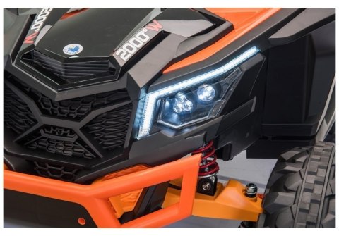 Auto na Akumulator Buggy UTV-MX Pomarańczowo-Biały Auto na Akumulator Buggy UTV-MX Pomarańczowo-Biały