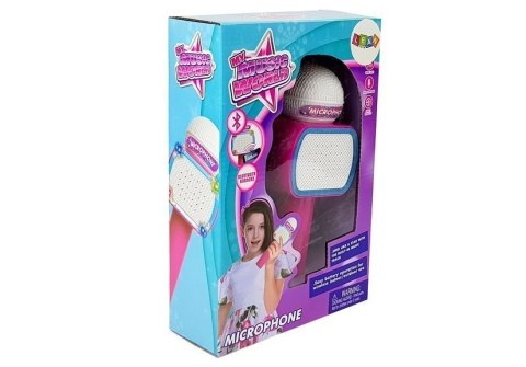 Mikrofon Dziecięcy Bezprzewodowy Karaoke Głośnik Bluetooth Różowy Mikrofon Dziecięcy Bezprzewodowy Karaoke Głośnik Bluetooth Różowy