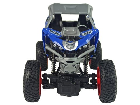 Terenowe Auto Off- Road Zdalnie Sterowane 2,4 GHz 1:16 Niebieskie Terenowe Auto Off- Road Zdalnie Sterowane 2,4 GHz 1:16 Niebieskie
