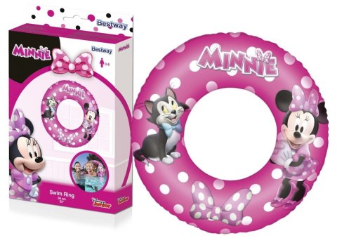 Pompowane Koło Do Pływania Myszka Minnie 56 cm Bestway 91040 Pompowane Koło Do Pływania Myszka Minnie 56 cm Bestway 91040