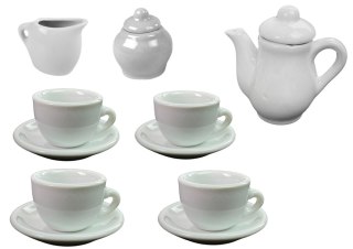 Zestaw Do Herbaty DIY Farby Malowanie Porcelana