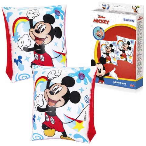 Bestway Dmuchane rękawki do pływania Disney Junior Myszka Mickey 91002 Bestway Dmuchane rękawki do pływania Disney Junior Myszka Mickey 91002