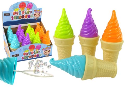 Bańki Mydlane Lody 4 Kolory 80ml Bańki Mydlane Lody 4 Kolory 80ml