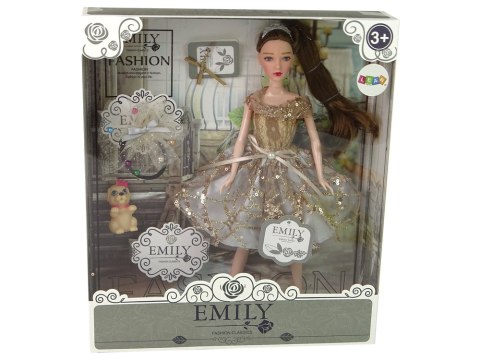 Lalka Dla Dzieci Emily z Pieskiem Długie Włosy Lalka Dla Dzieci Emily z Pieskiem Długie Włosy