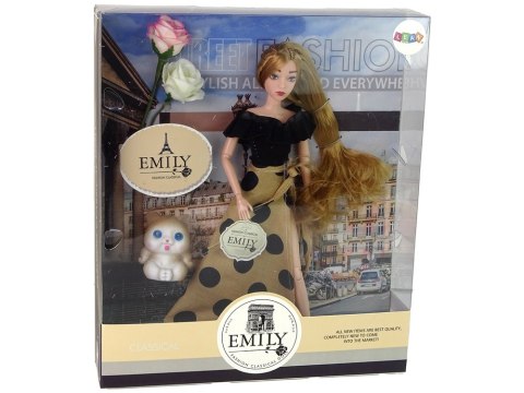 Lalka Emily z Kotkiem Różami Długie Włosy Lalka Emily z Kotkiem Różami Długie Włosy